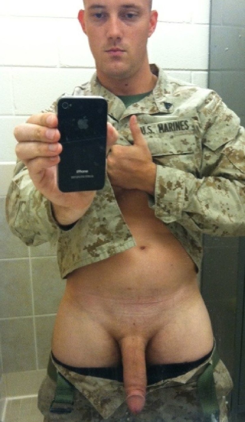 Naked Russian guys in the army