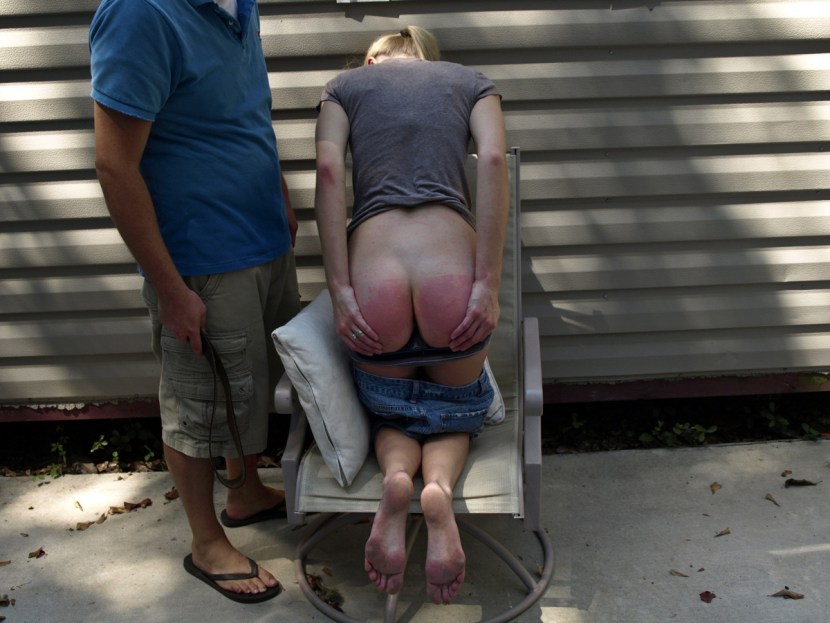 Spanking in real life