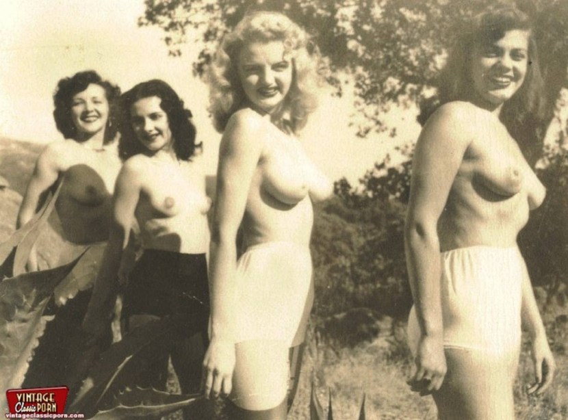 Naked Soviet women