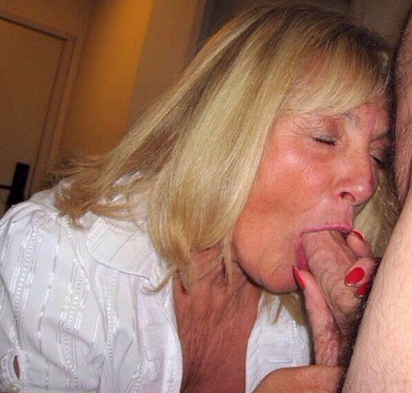 Mature Mother in Law Granny Blowjob Cocksucker