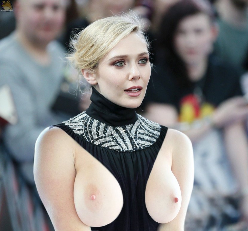 Elizabeth Olsen chest
