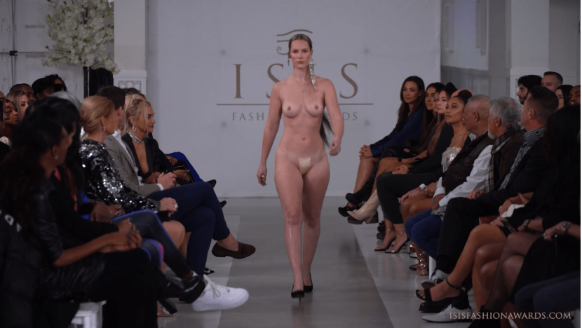 ISIS Fashion Awards 2022 Nude Accessory Runway Catwalk Show