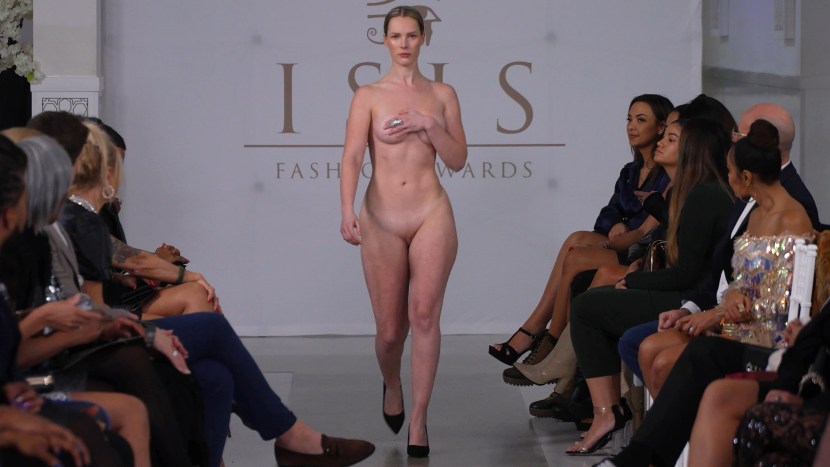 Undressed at the fashion show