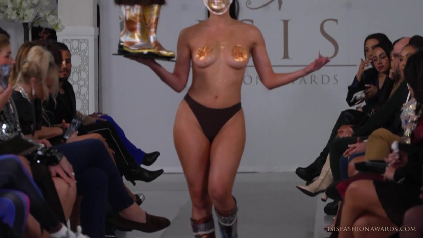 ISIS Fashion Awards 2022 Nude Accessory Runway Catwalk Show
