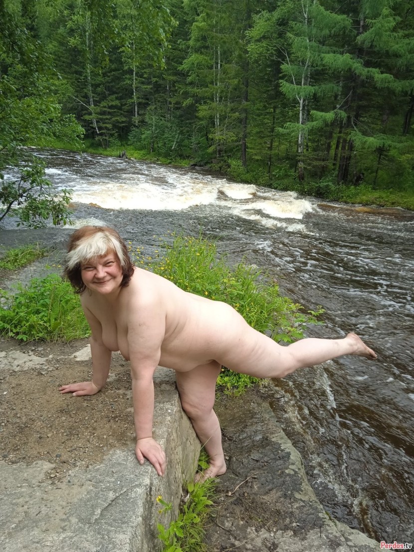 Amateur nude in nature