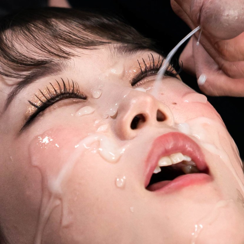 Japanese Bukkak on the body