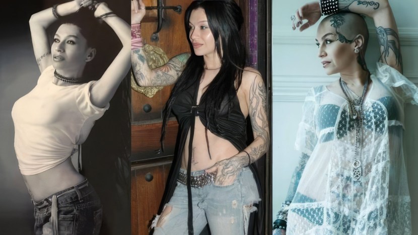 Singer Nargiz in his youth