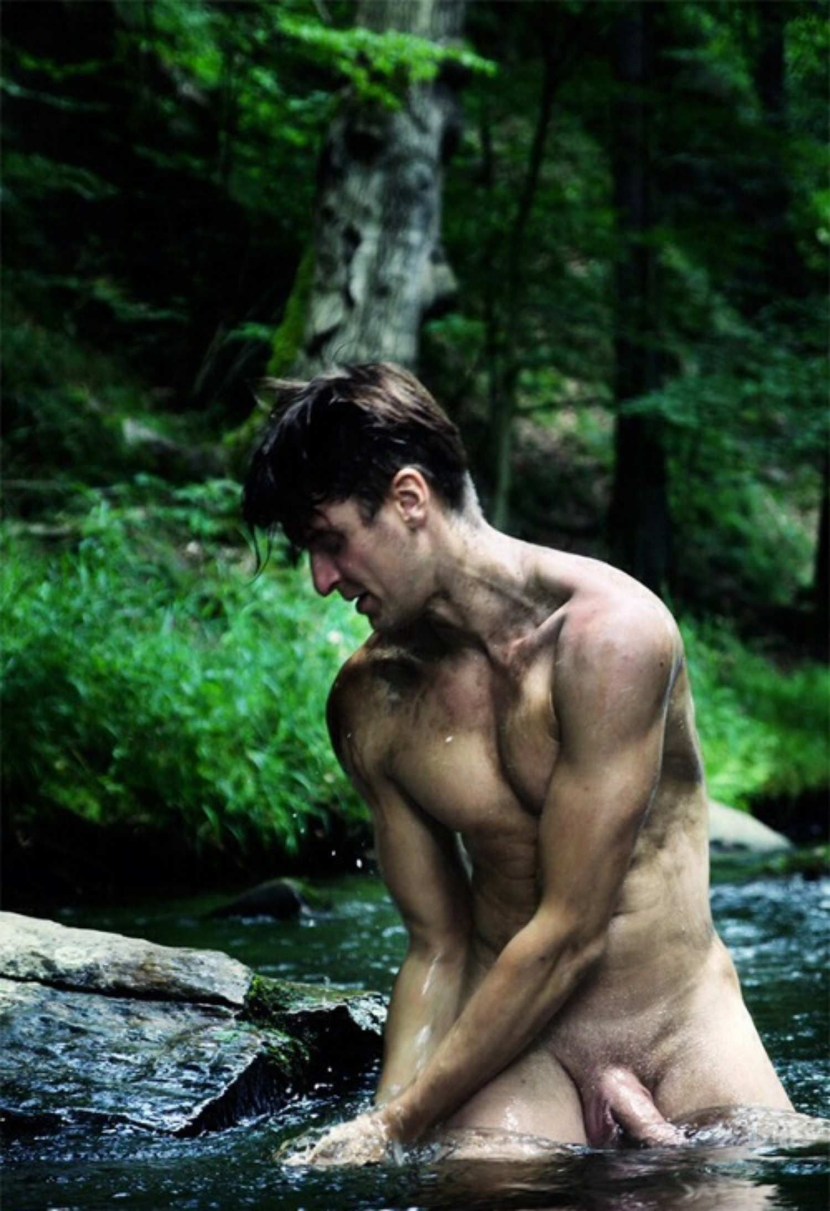 Male Nature Naked Backstage