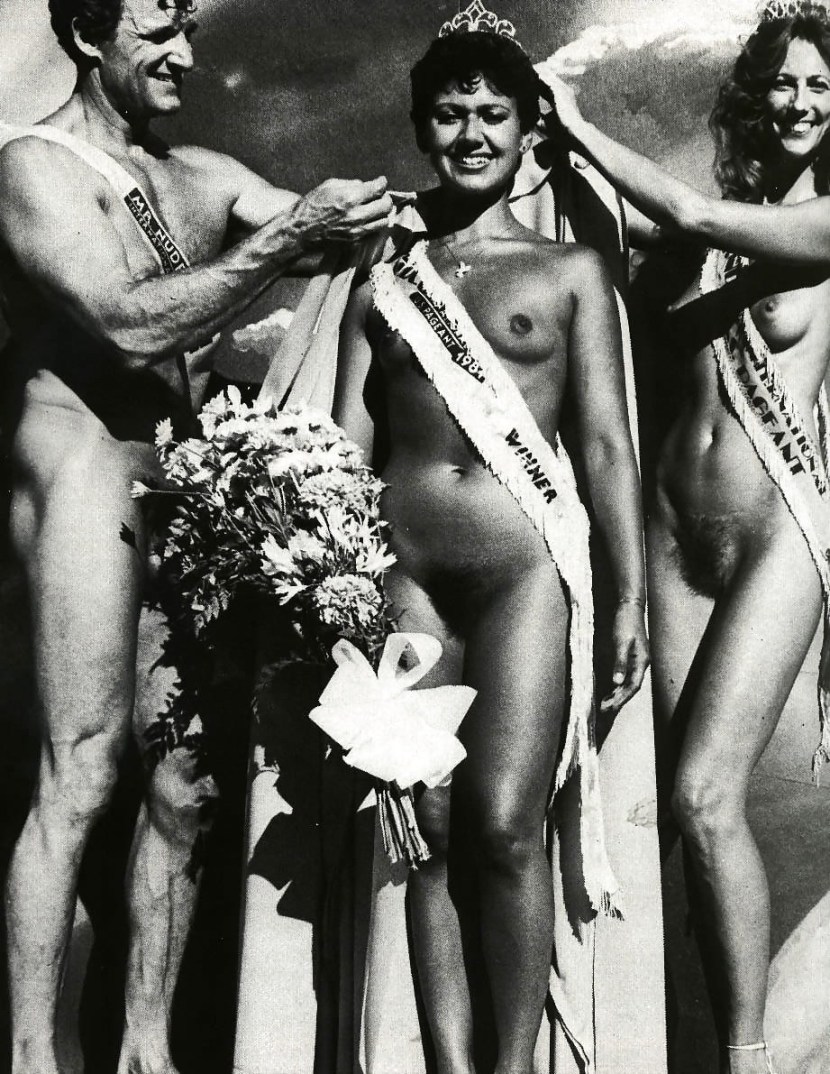 The very first beauty contest nude