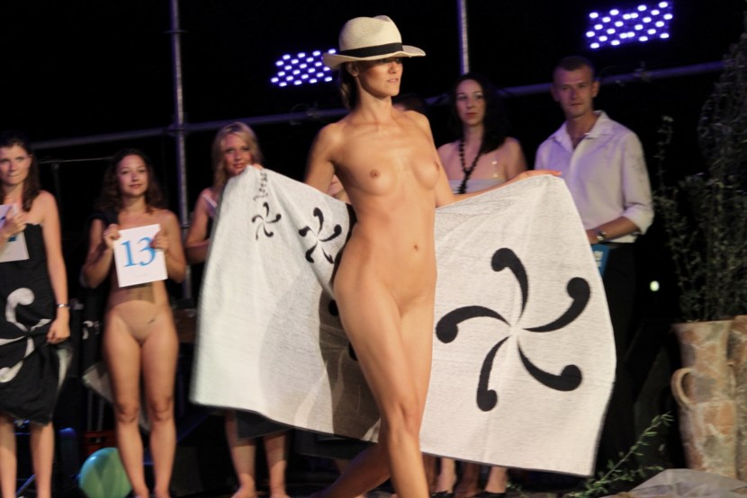 Beauty contest naked "Miss Koversad"