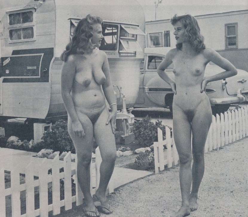 Retro nudist - German film -Nude