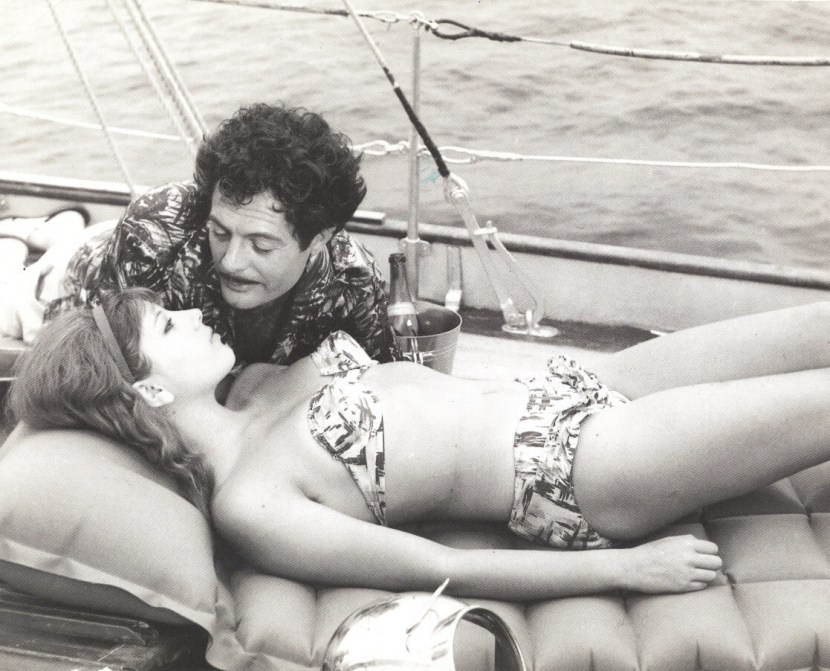 Marcello Mastroianni and Stefania Sandrelli