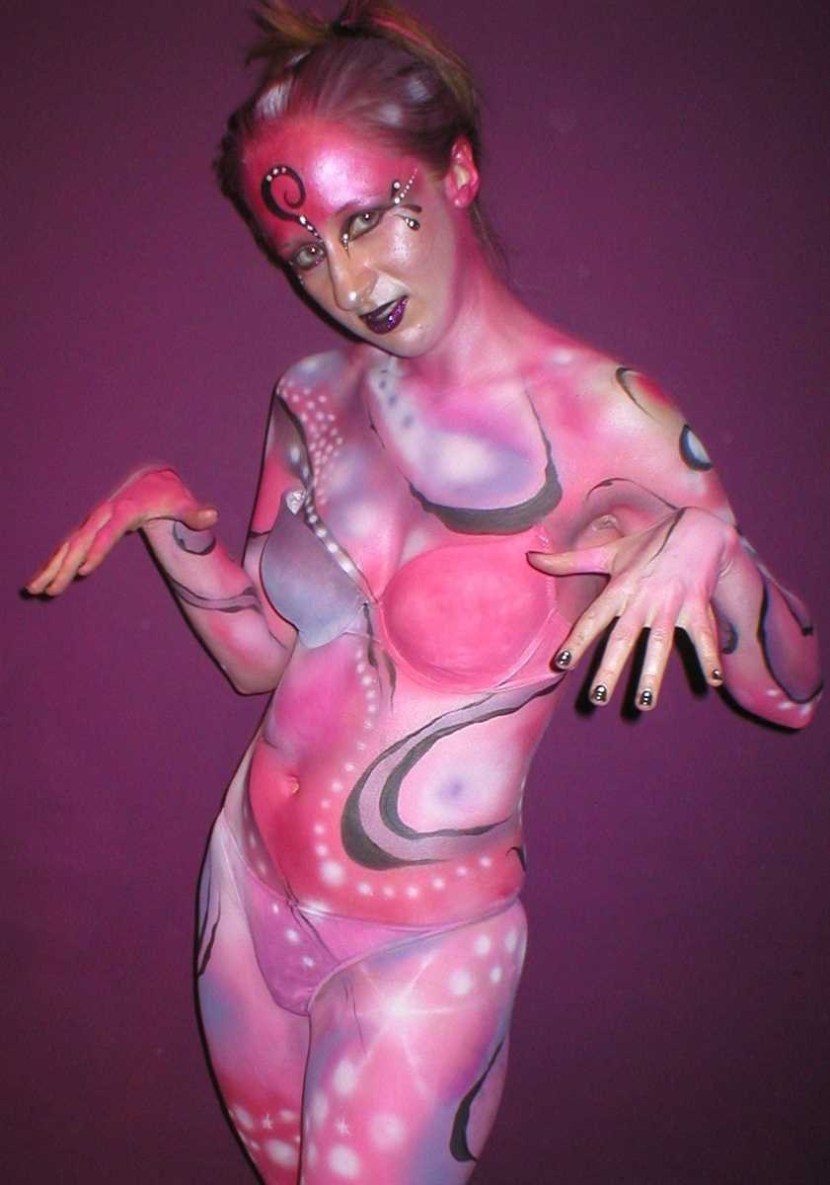 Bodiart on the chest