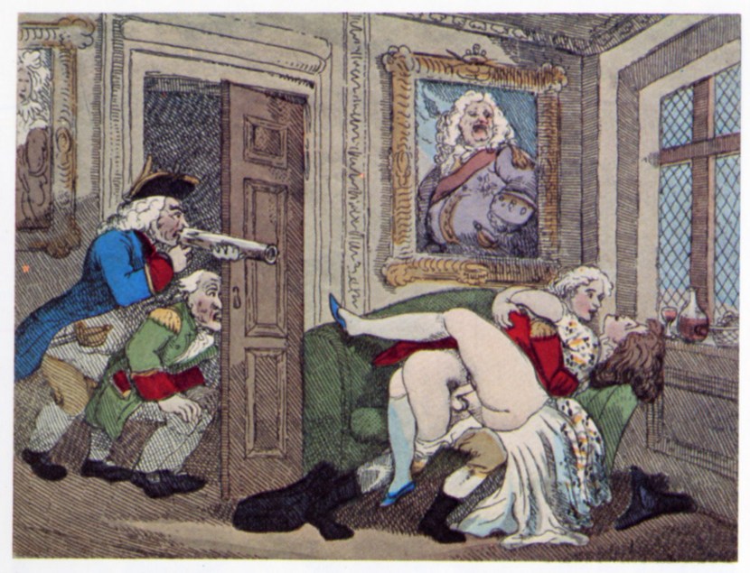Thomas Rowlandson Erotic engravings