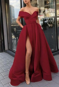 In a long eventing GOWN (83 photos)