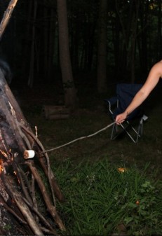 Naked Girls at the Campfire (82 photos)