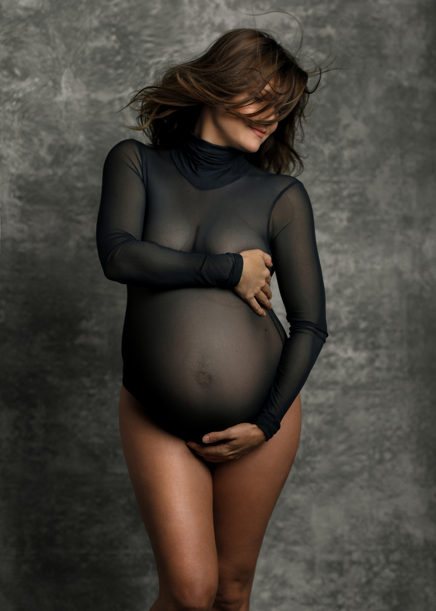 Black Pregnant Mother - Pregnant Women in Stockings and White Bodysuits (68 photos) - porn ddeva