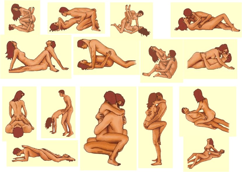 Unusual erotic poses