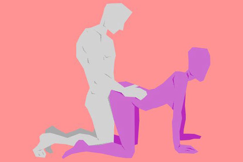 Pose for blowjob man from above