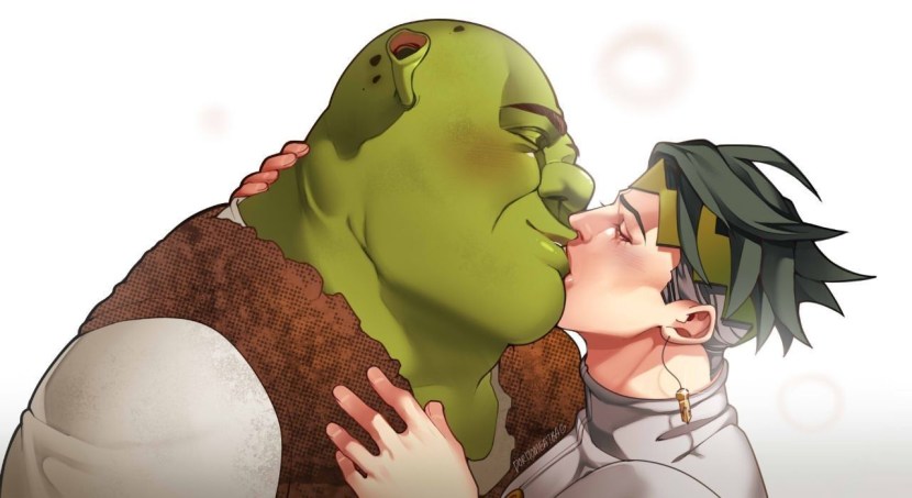 Kisses in the neck