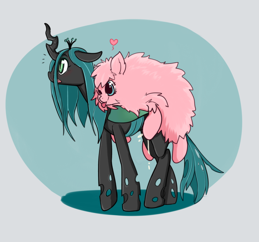 Fluffle Puff and Crisalis Hentai