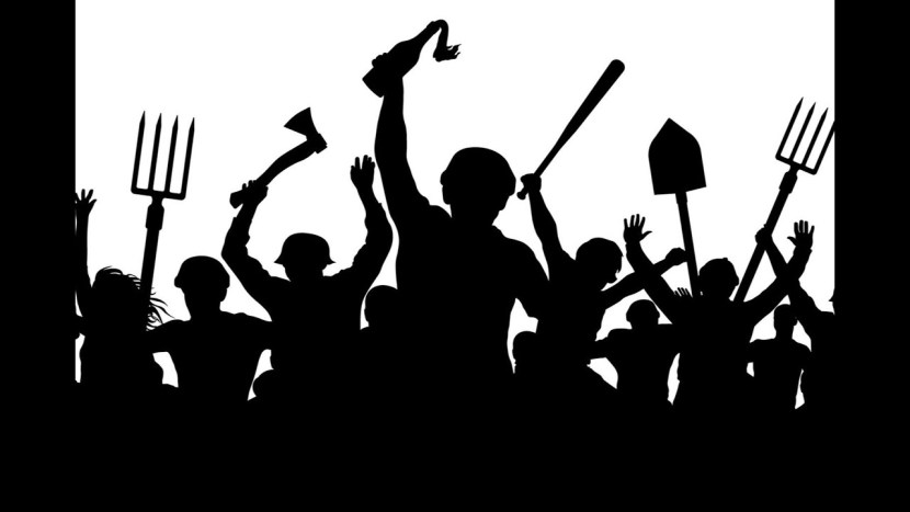 The silhouette of a revolutionary