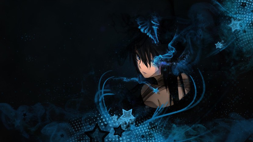 Wallpaper on the desktop anime dark