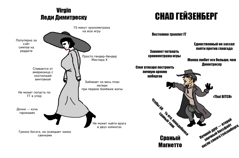 Lady and Trish DMC 5