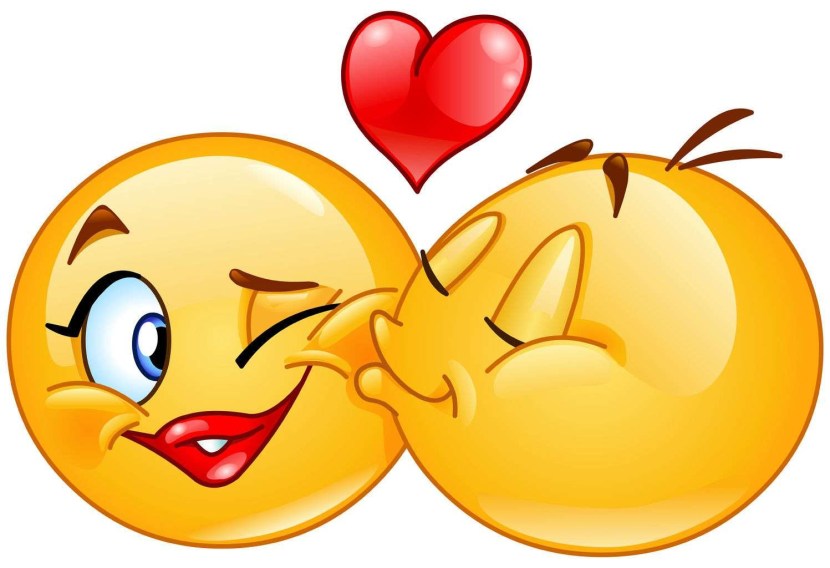 Smiley kisses