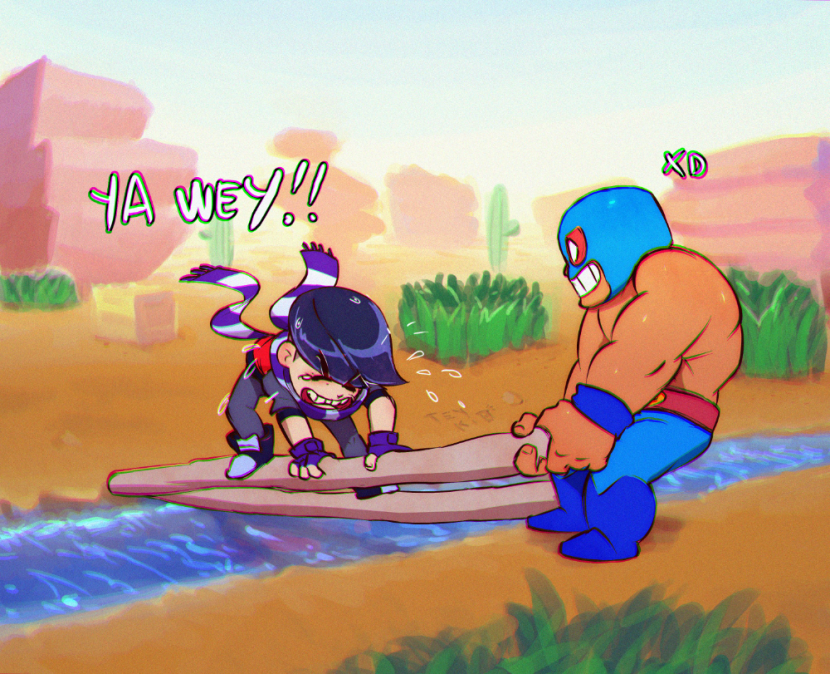 Edgar and El Primo Art