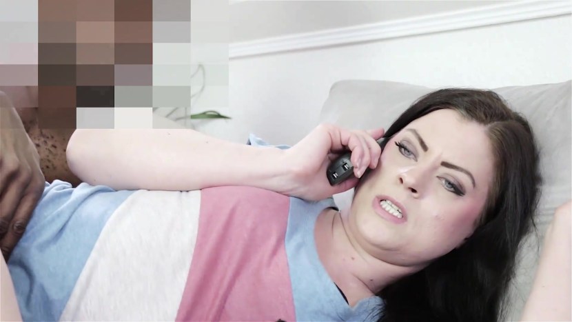 Talking on the phone and fucks