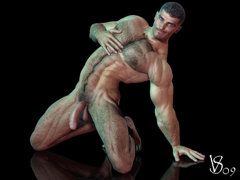 Realistic gay-porn game