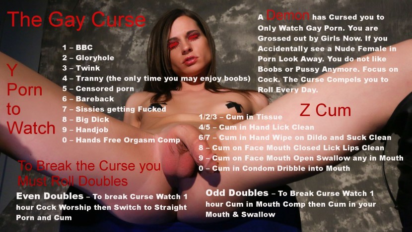 Sissy anal/yelling roulette