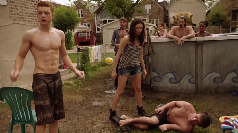 Shameless photo parody