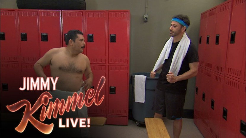 Men's locker room guys
