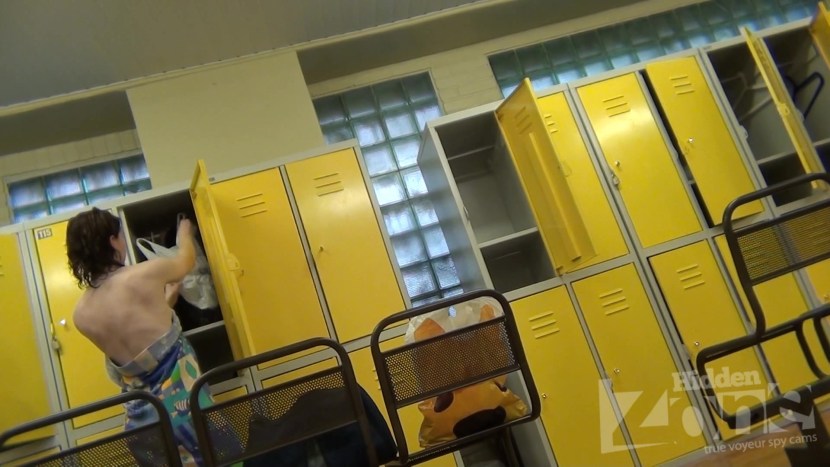 Naked guys in a Japanese school