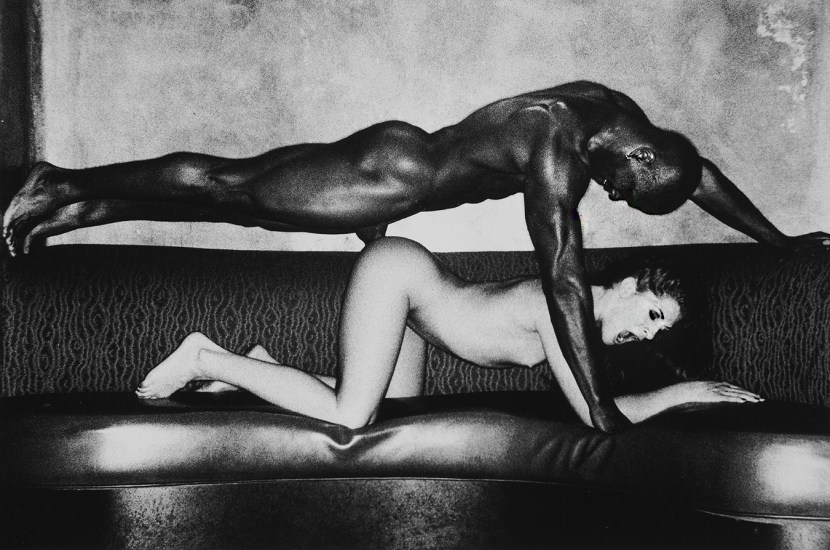 Homemade anal with a black woman