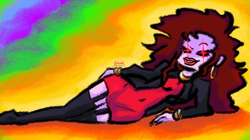 Violence with a pencil