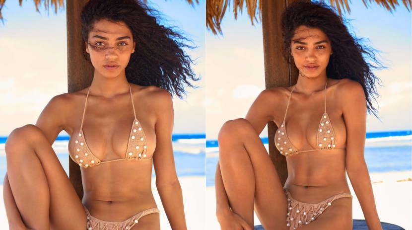 Inde navarrette in a swimsuit