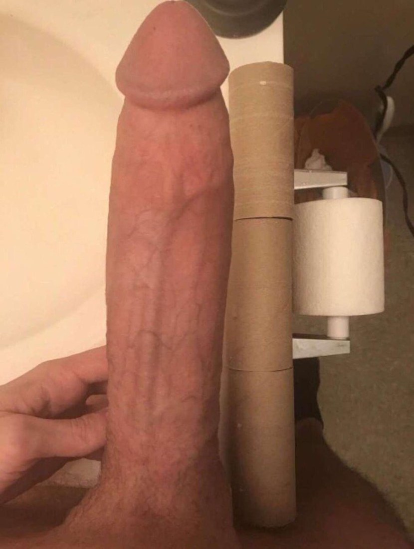 Huge fat male cock