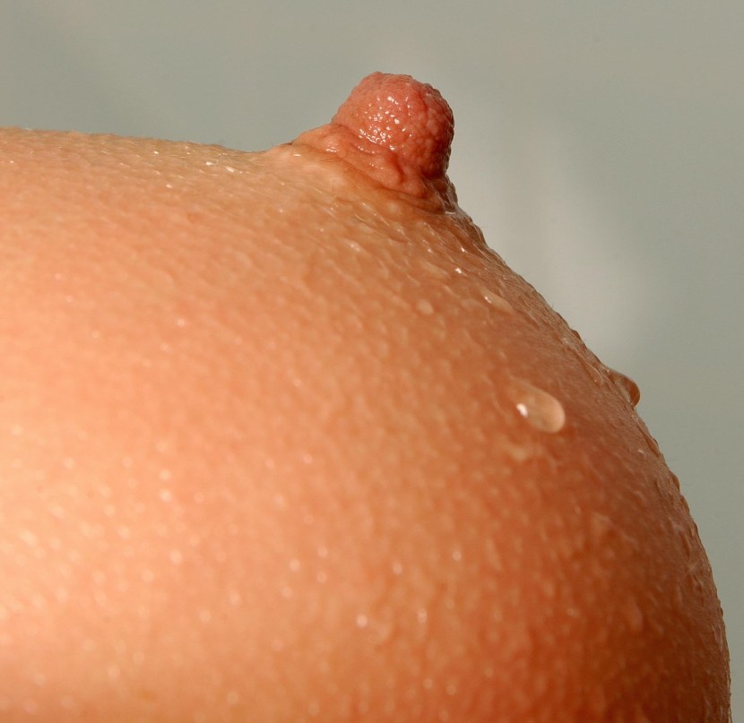 Small boobs with milk