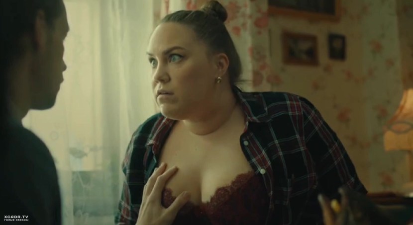 Olga Lerman in underwear