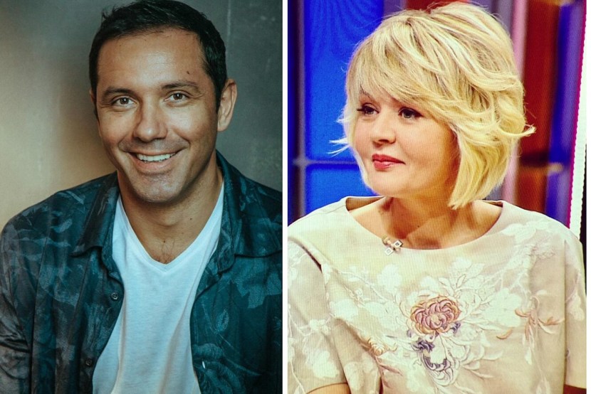 Menshova Julia open mouth