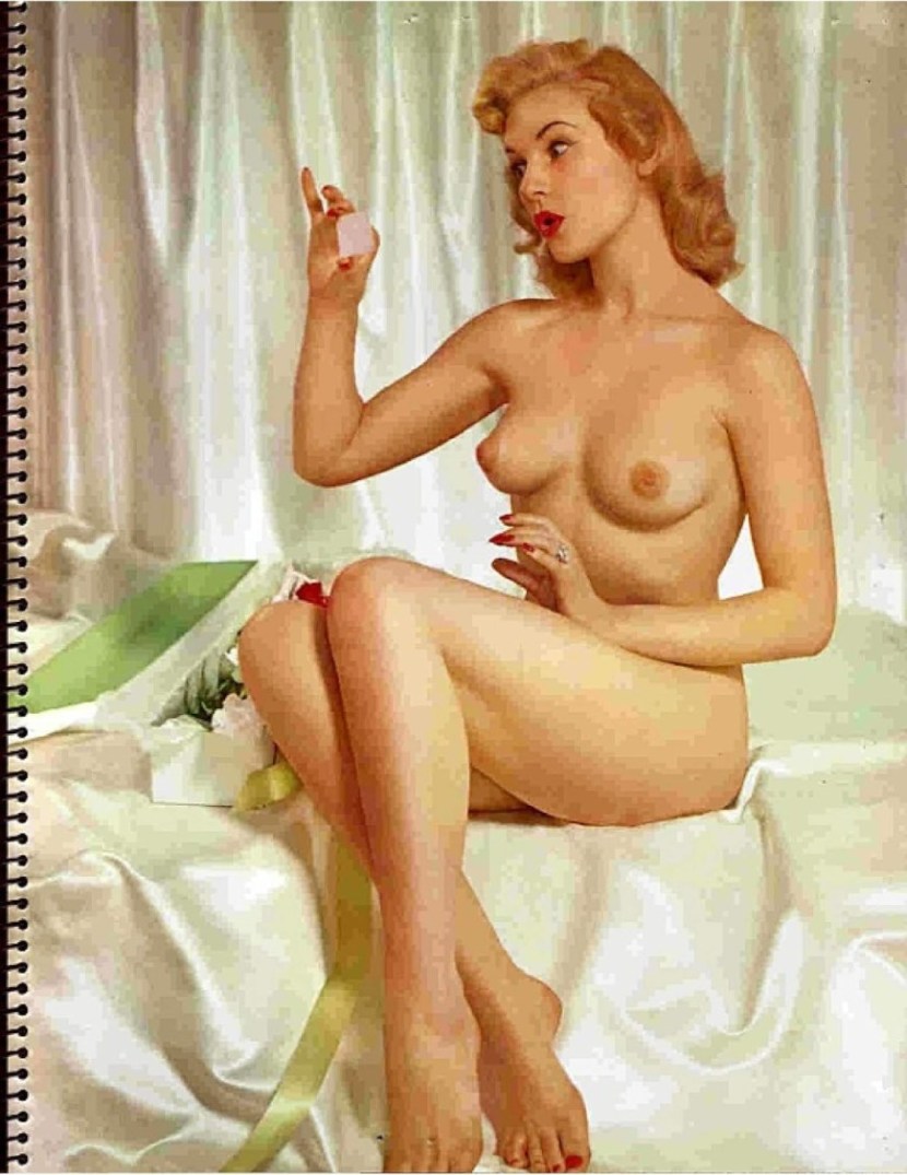 Naked boobs Betty Brosmer
