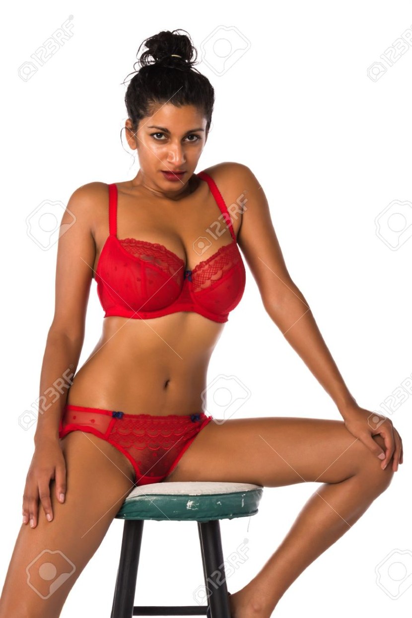 Freya Stein in stockings