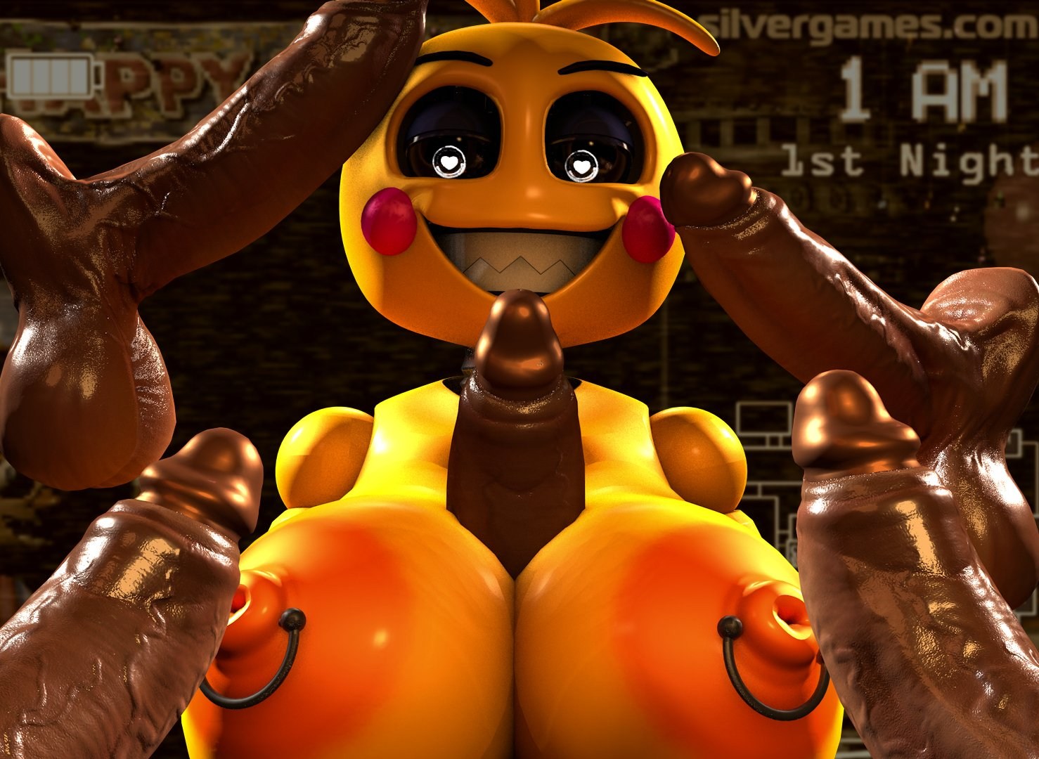 Naked Toy Chick from Fnaf 2 (59 photos) - porn ddeva