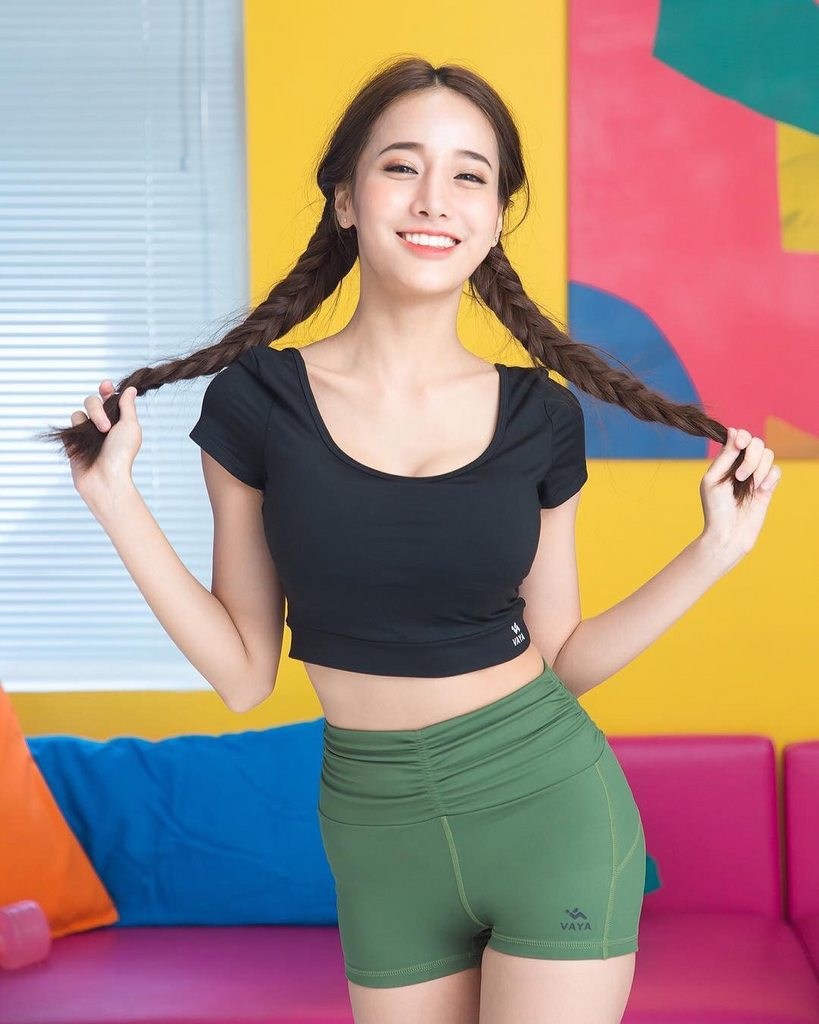 Latino pigtails teen