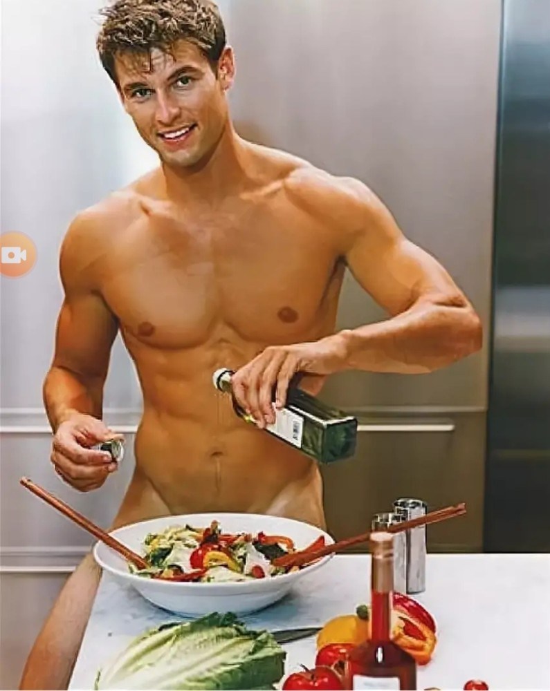 A man in the kitchen