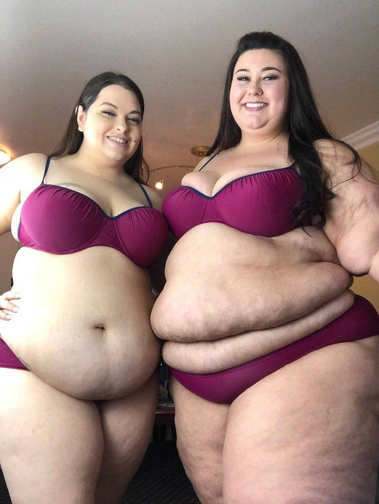 The thickest. Naked. Women