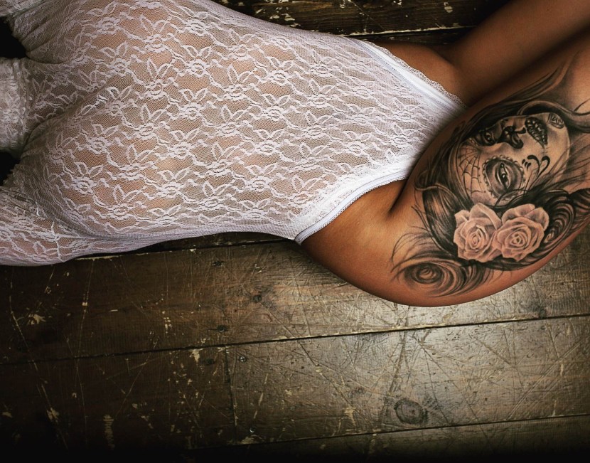 Nastya Ivleeva tattoo